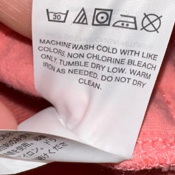 JCrew Crewcuts Everyday Girls Strawberry Full Zip Hoodie Size 4-5 - Picture 5 of 11